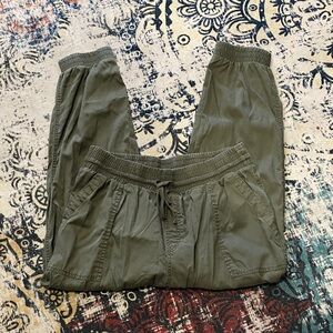 A New Day Khaki Elastic Waist Pants